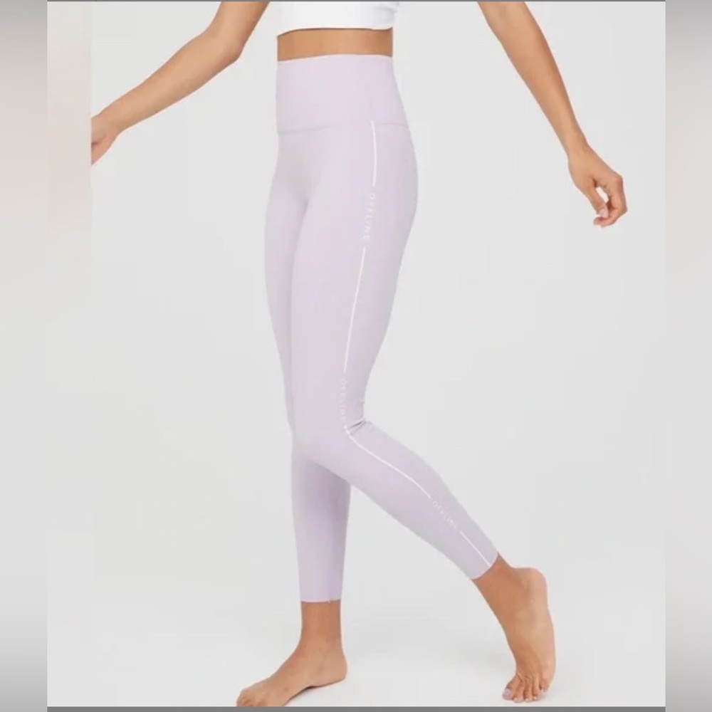 NWT Offline by Aerie Goals LOGO 7/8 Leggings